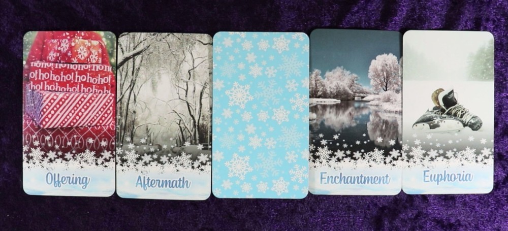 Winter's Embrace Oracle Deck | Spirituality | Lightwork | Reflection | 53 Cards