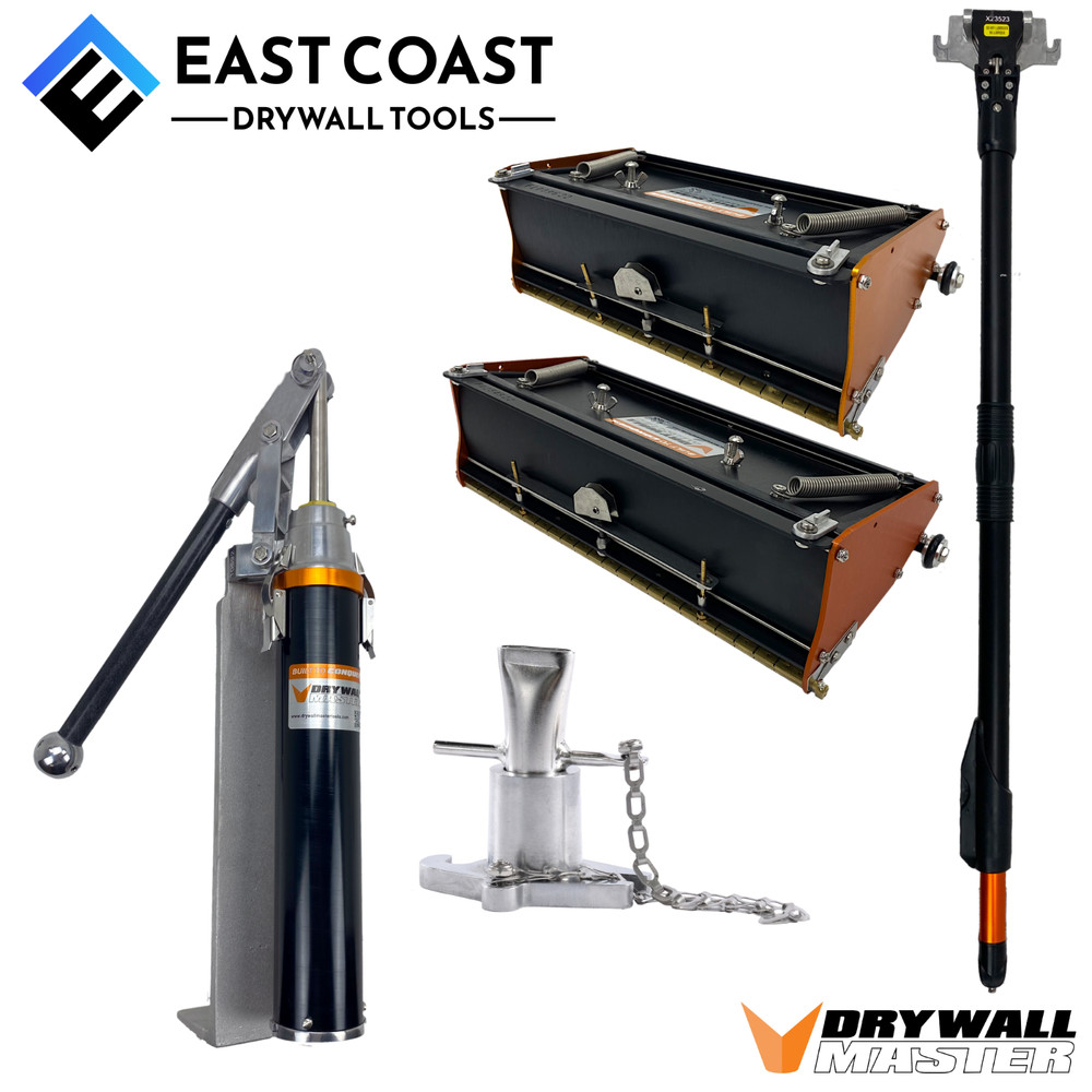 Drywall Master Flat Finishing Flatbox & Pump Set