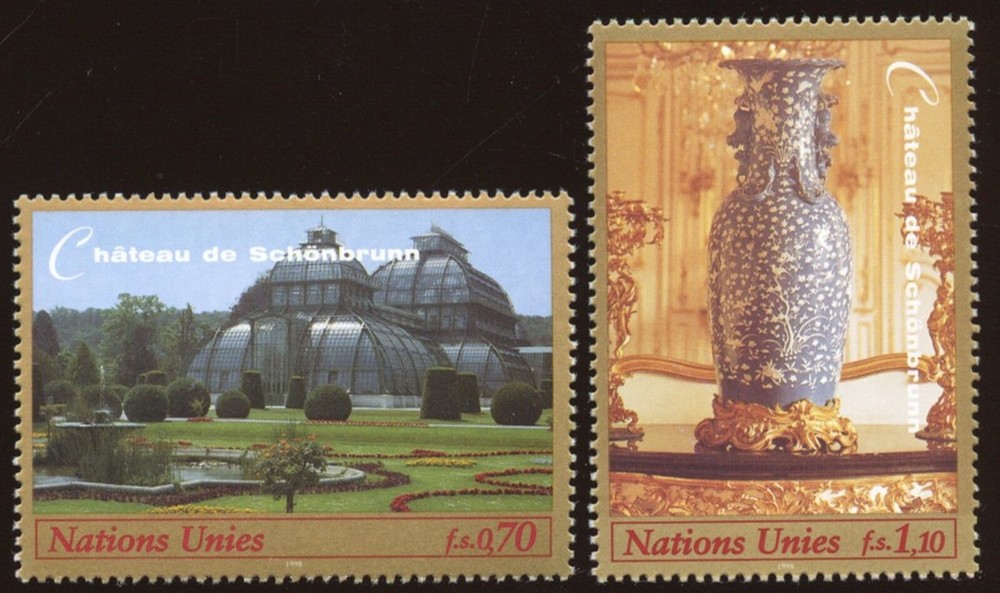 UN - Geneva -  Sc# 329 - 330, MNH.  2021 SCV $2.10