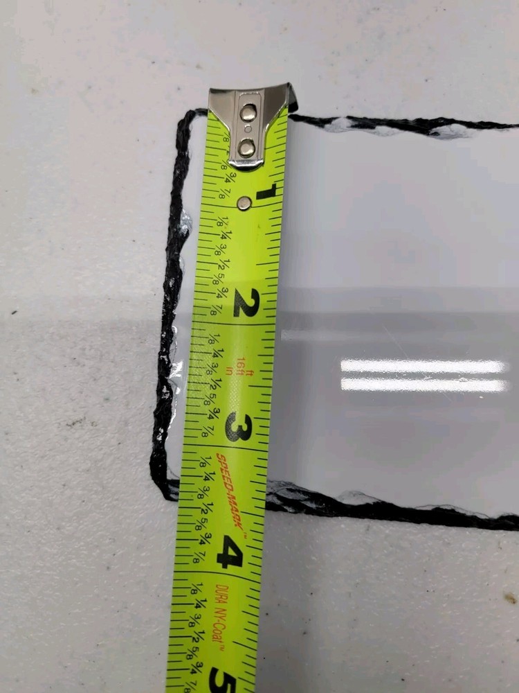 5 Pcs Blank Slate Rock Rectangular Picture Frame NEW