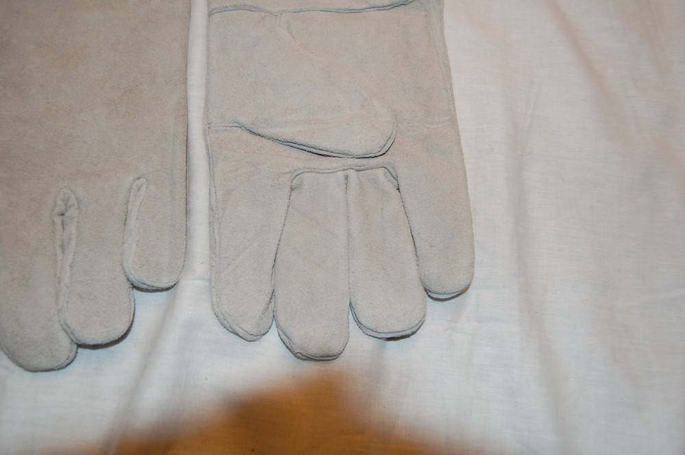 Pair of 12" Lined Welding Gloves