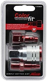 Milton ColorFit Coupler and Plug Kit Red