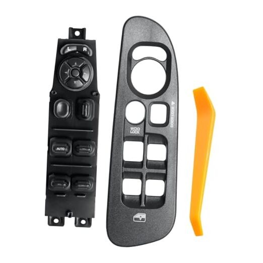 Driver Side Power Window Switch, Door Lock Button Compatible with Dodge Ram