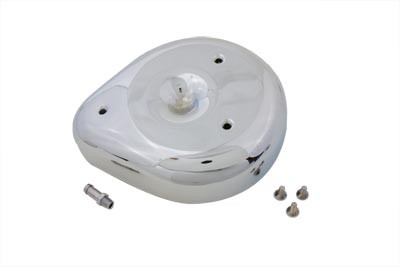 Chrome Teardrop Air Cleaner Assembly fits Harley Davidson