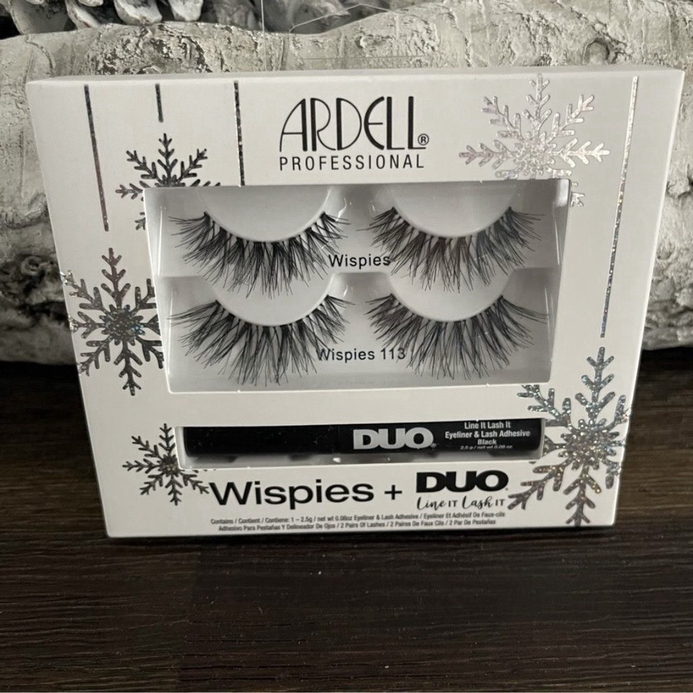 Ardell Professional Wispies + Duo Lashes 113 NWT