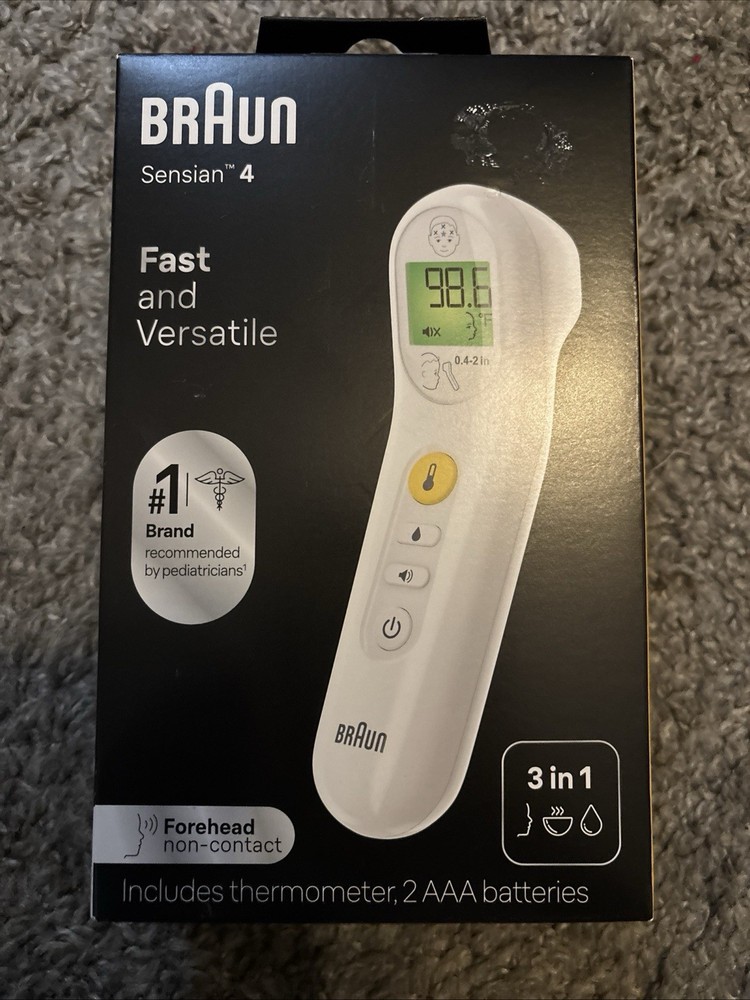 Braun BNT100US Thermometer New