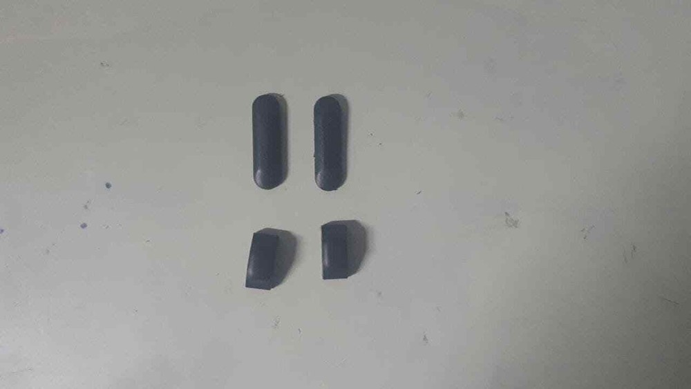 Bottom Base Rubber Bottom Case Cover for ASUS PRO66I - PRO66IC Rubber Series