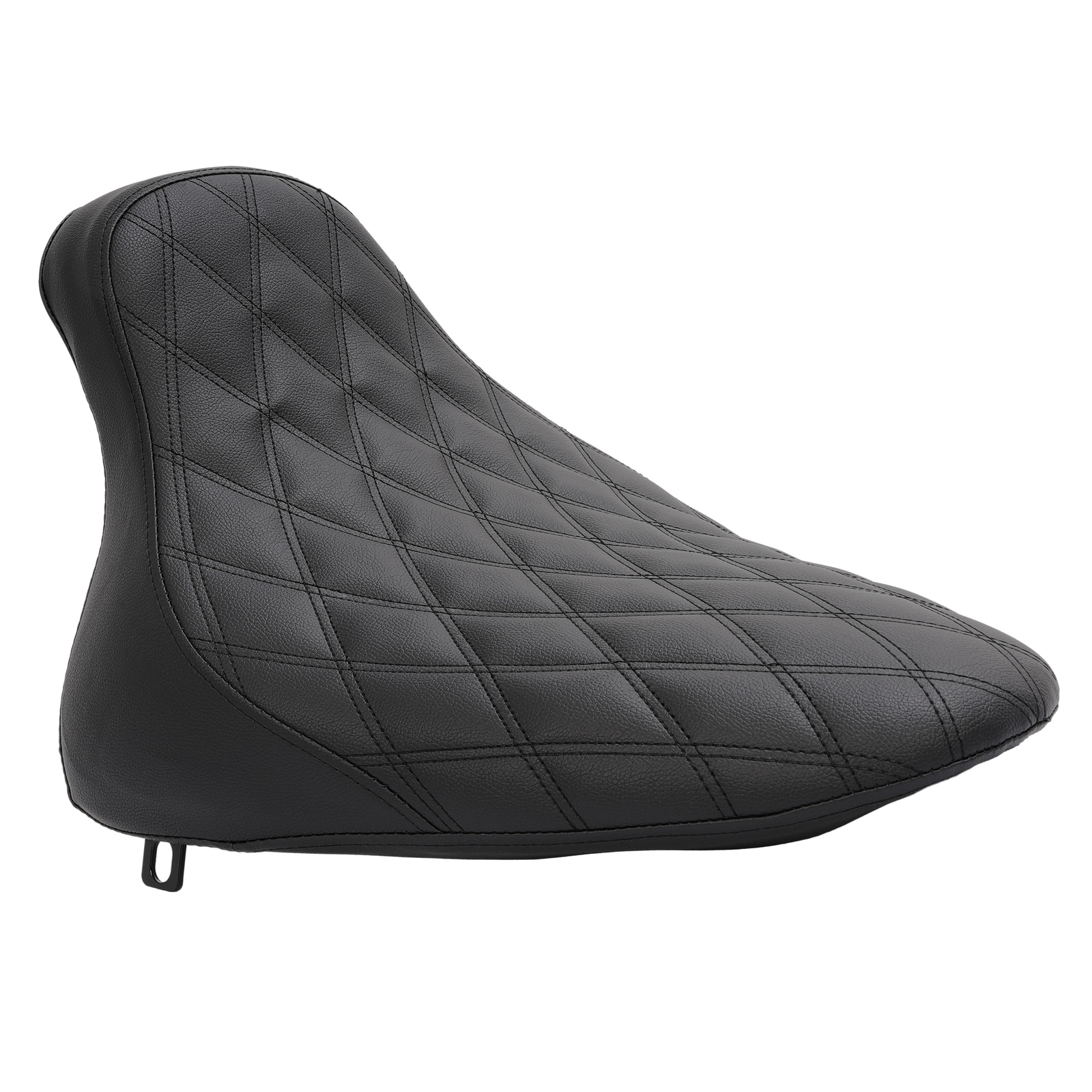 For Harley Softail Fat Boy FXST FLST FLSTF 00-07 Motorcycle Black Solo Seat