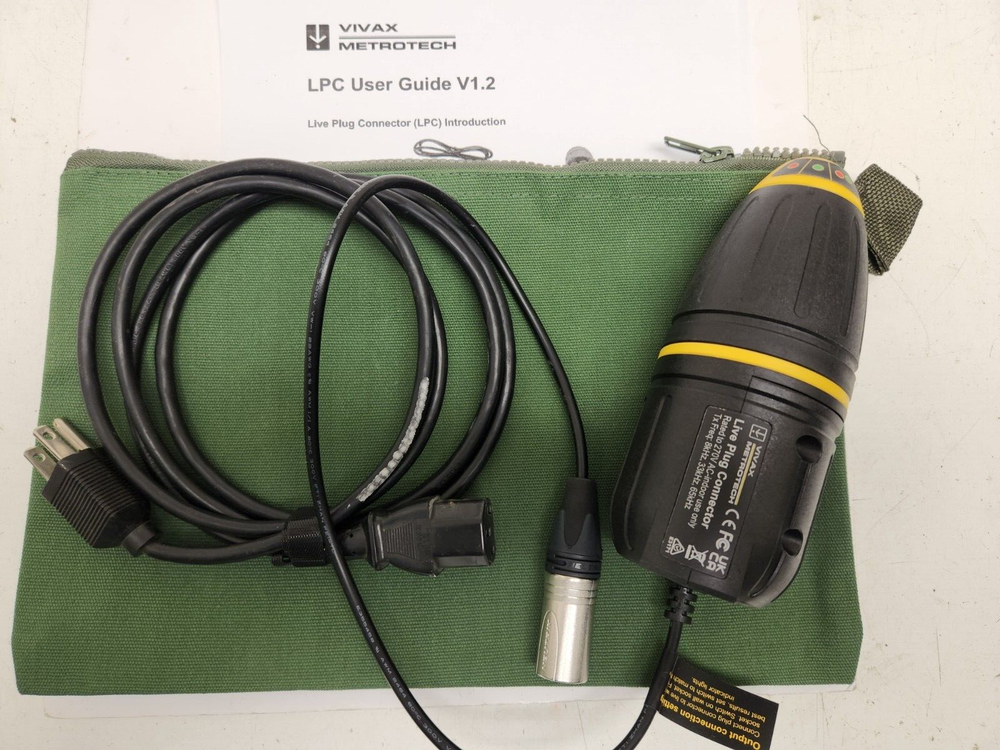 Vivax Metrotech Transmitter Live Plug Connector Vloc 3