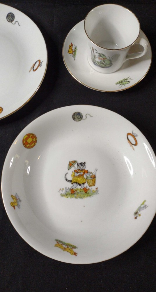 Czech Republic Thun China Child's Dinner Set