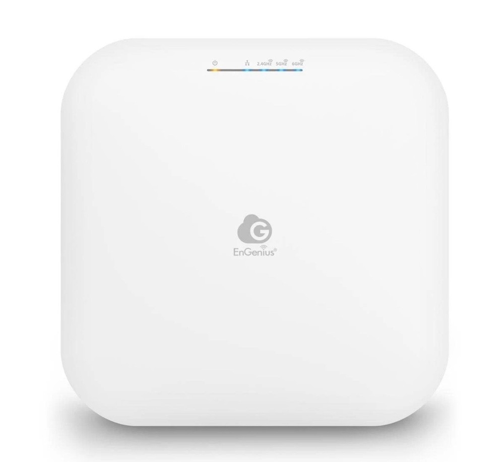 Cloud Managed ECW336 Wi-Fi 6E 4x4 Indoor Ceiling Mount Tri-Band Access Point