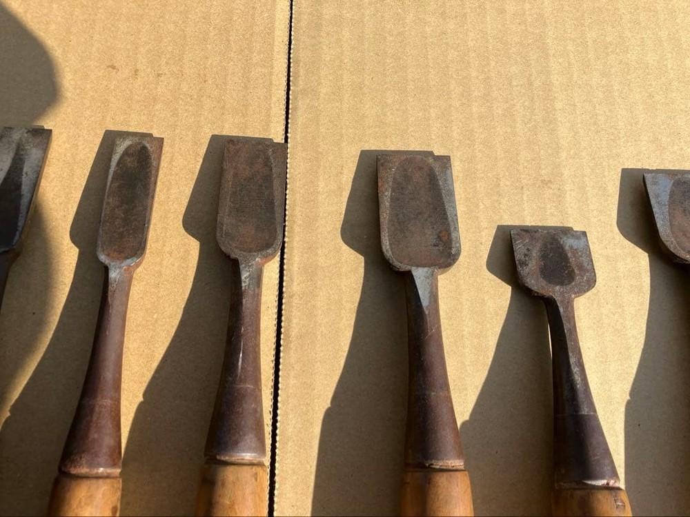 Chisel Set Nomi Hand Tool Vintage Metalworking Chisel Kit Woodworking