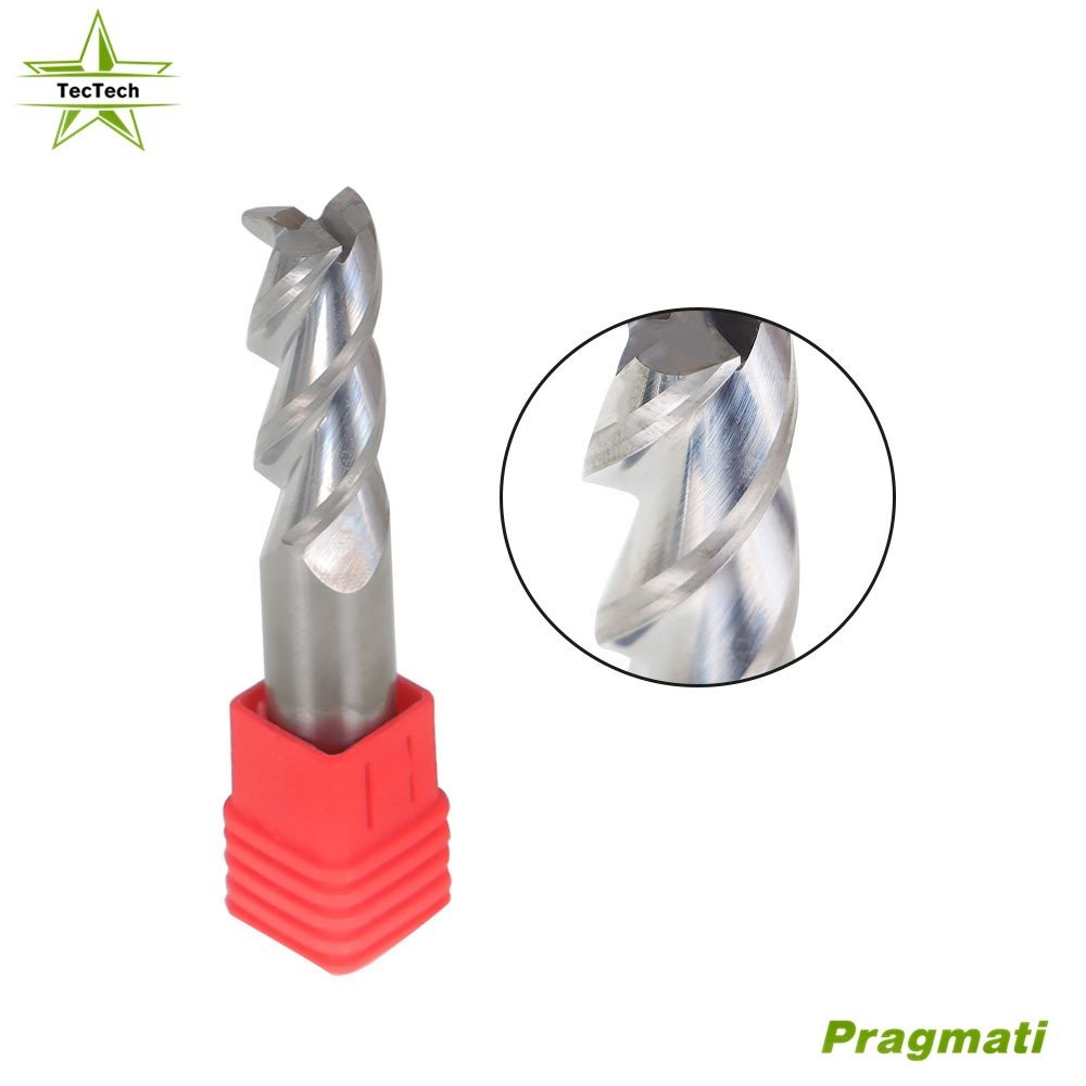 3 Pack 1/2" 3 Flute Regular Carbide End Mill 1-1/4" LOC 3" Overall Length