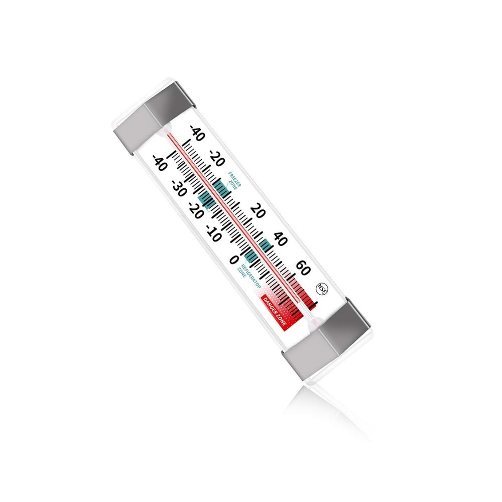 Fridge Refrigerator Freezer Thermometer (3pack) Silver
