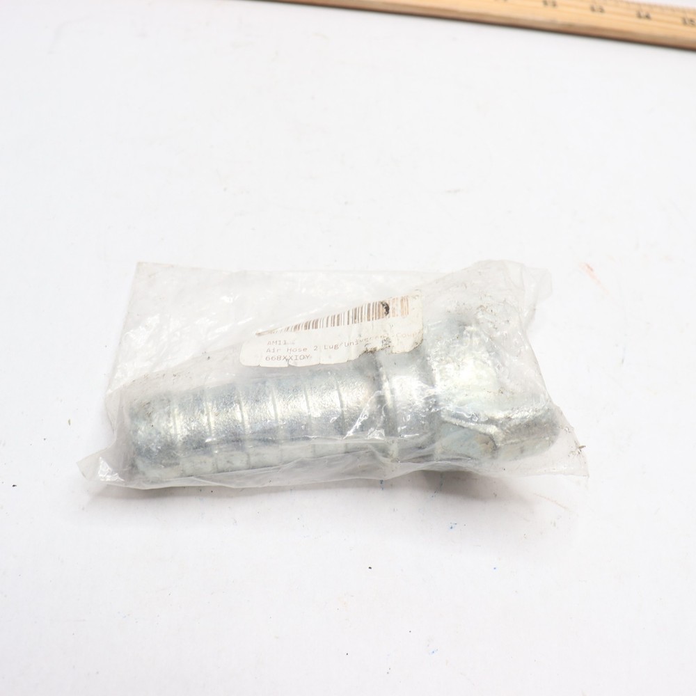 Air Hose Fitting 2 Lug Universal Coupling 1" Hose End Barbed AM11