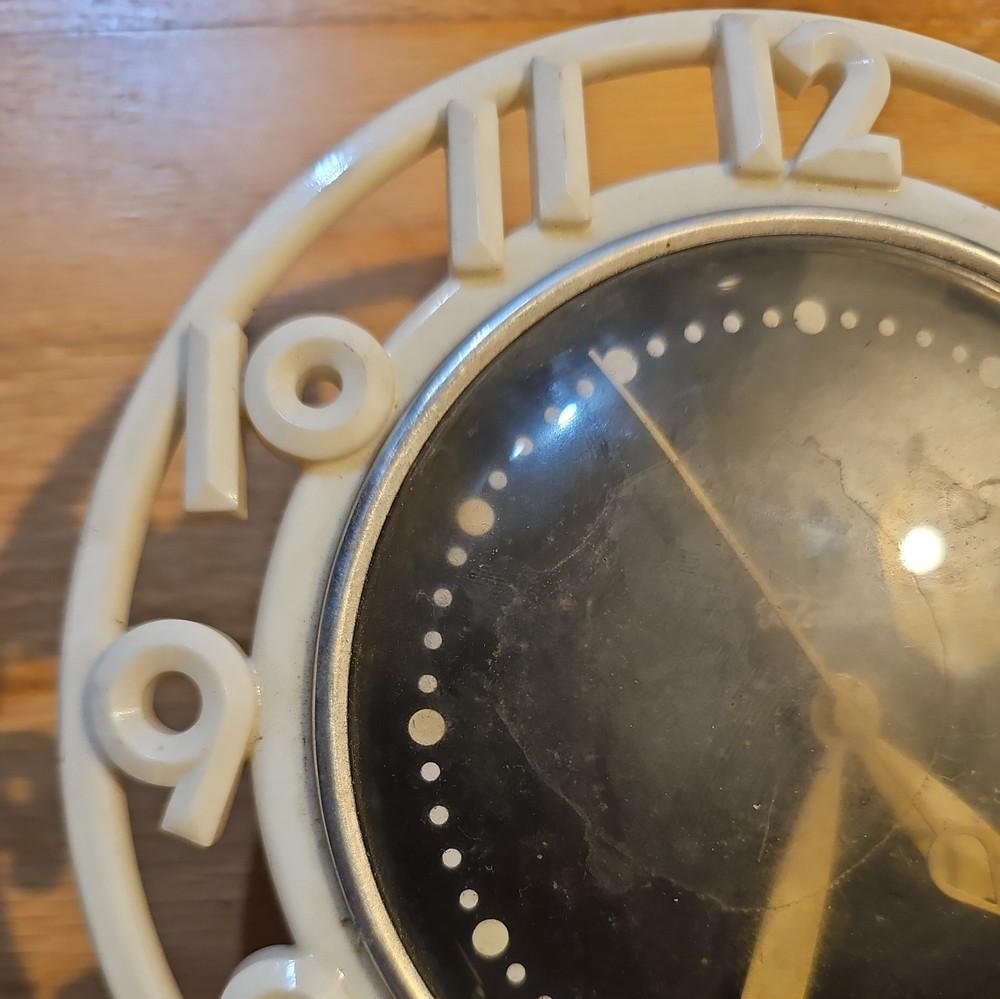 Vintage RARE Telechron Plug In Wall Clock Works