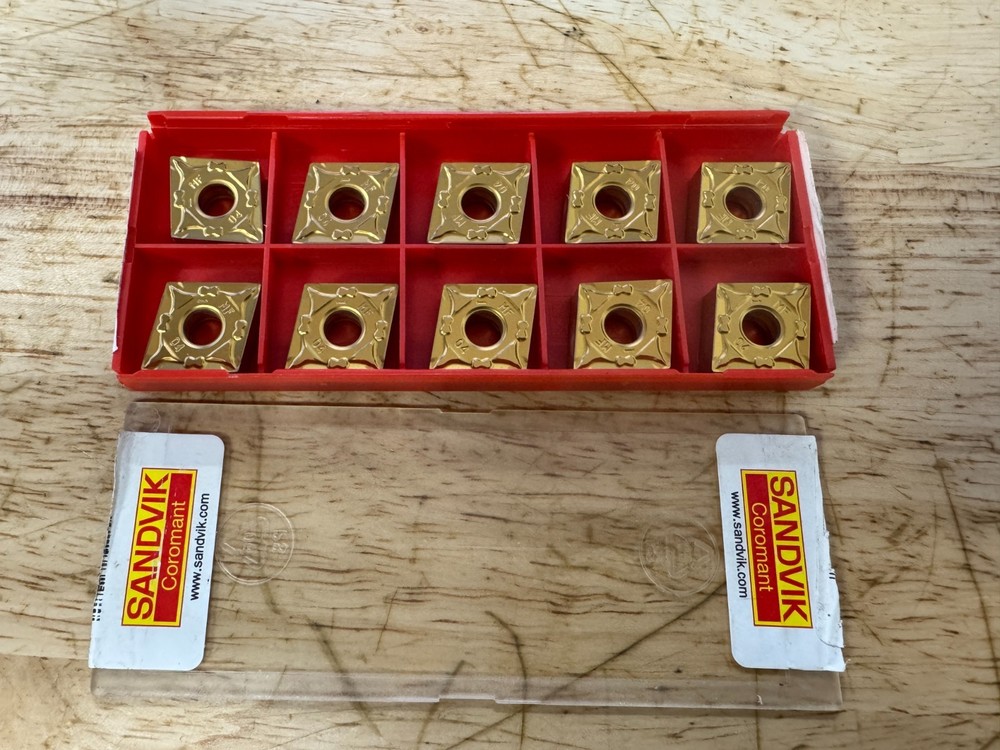 Sandvik Turning Insert:CNMG 120404-MF CNMG431-MF