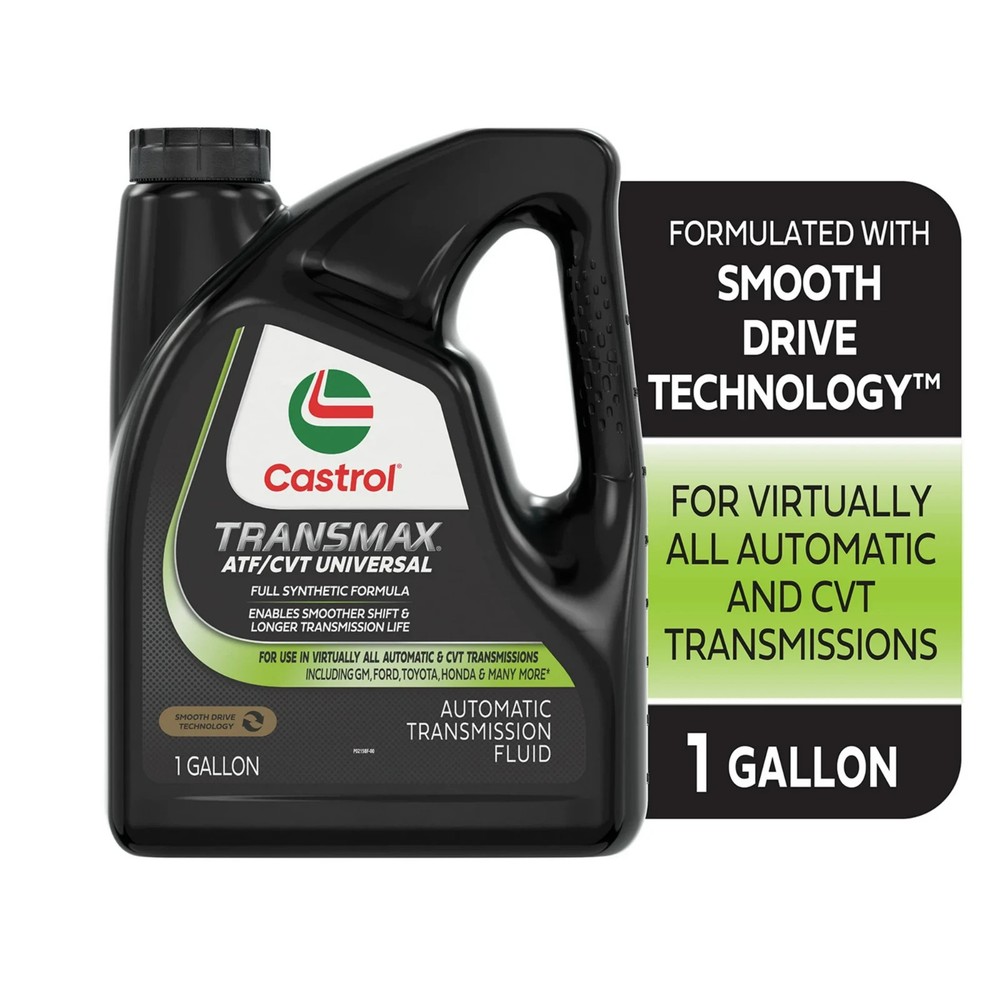 (2 pack) Castrol Transmax ATF/CVT Universal Automatic Transmission Fluid, 1 Gal