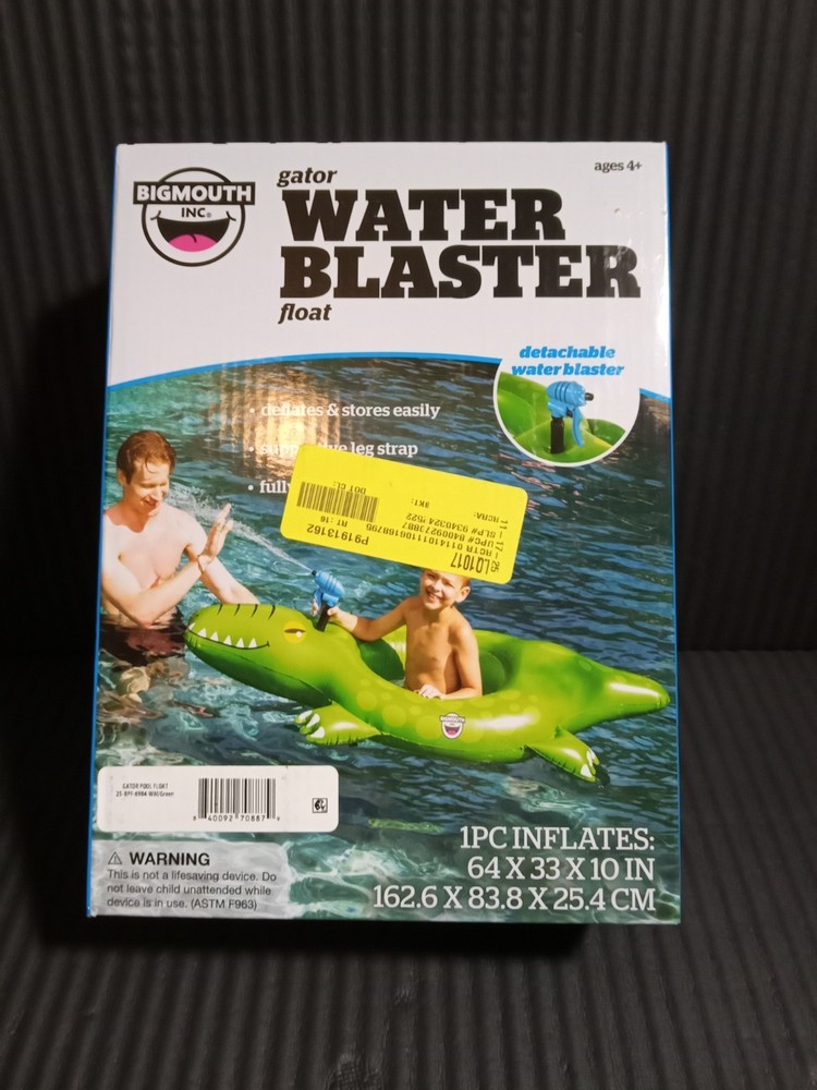 BigMouth Inc. Gator Water Blaster Float