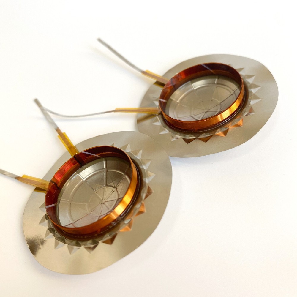 2 Replacement 24.8mm Titanium Dome Tweeter Diaphragms For JBL Speaker Repair 8Ω