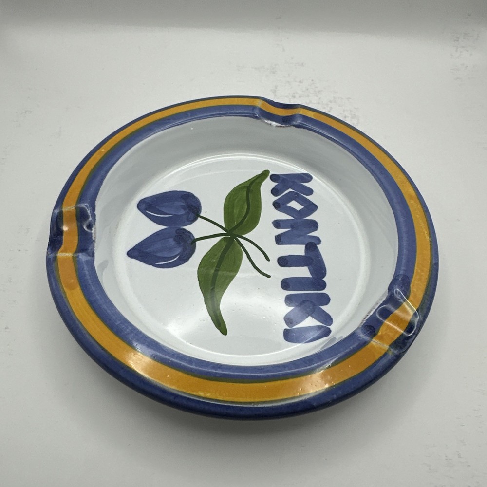 Red Clay Ceramic Ashtray / Trinket Dish