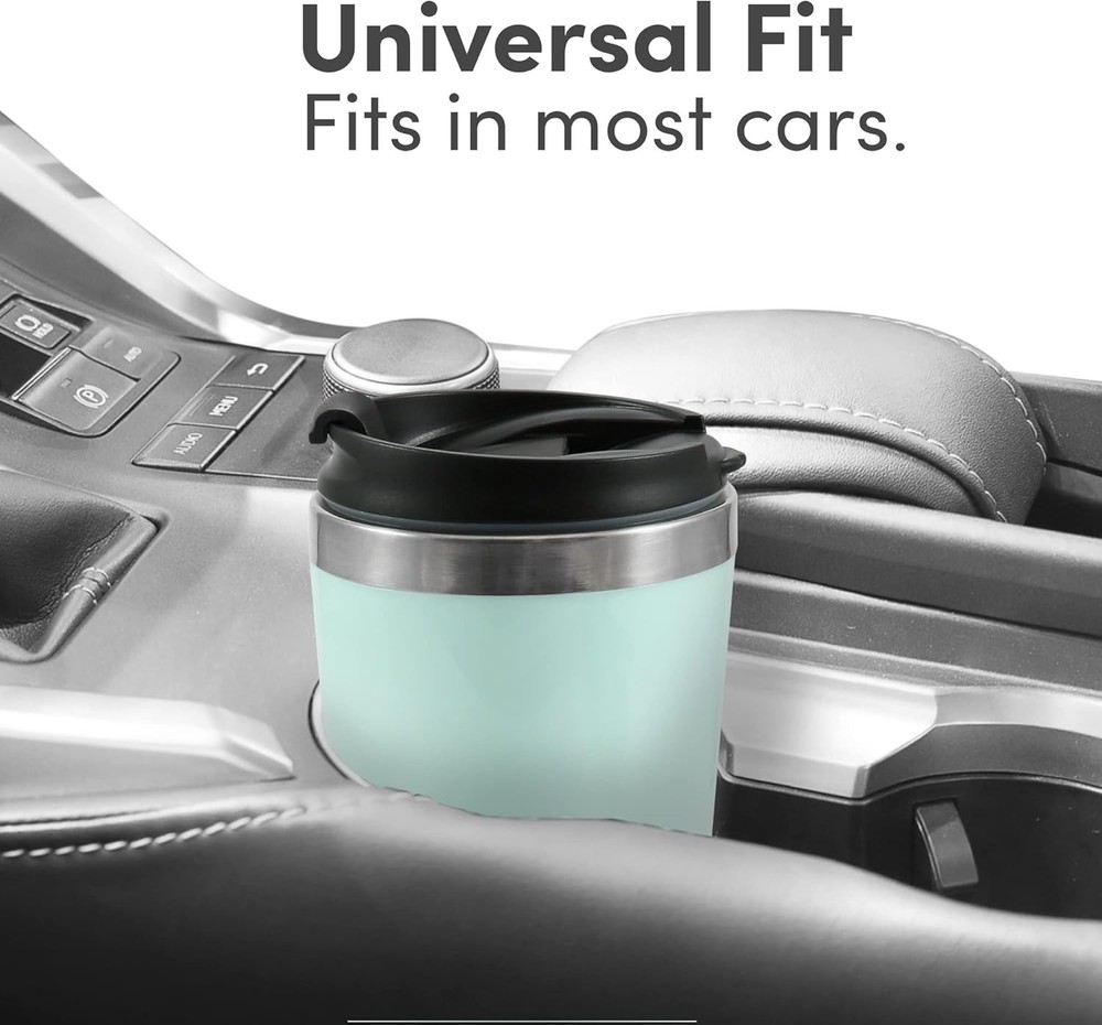 Personal Single-Serve Compact Coffee Maker Brewer Includes 14Oz. Stainless St...