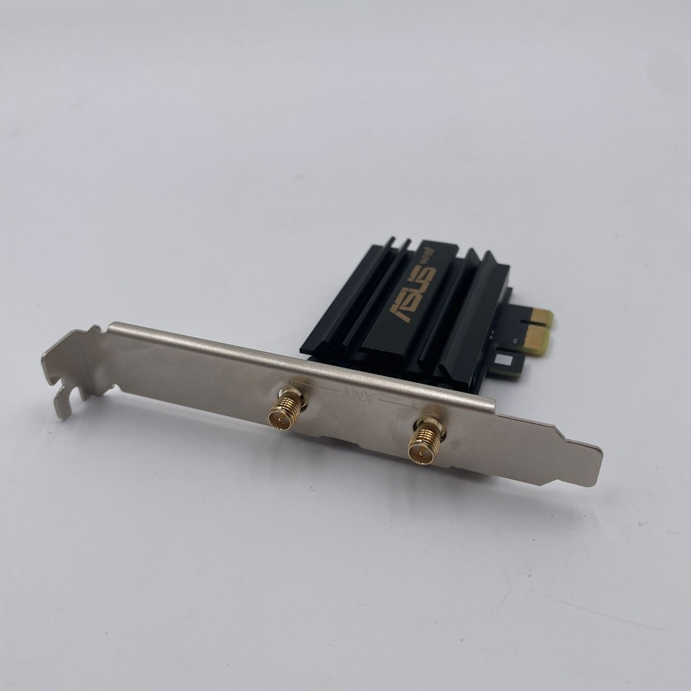 ASUS PCE-AXE59BT WiFi6 6E AX5400 PCI-E Adapter - READ