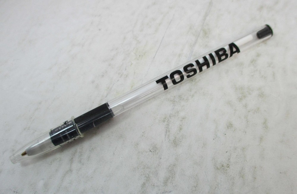 Toshiba Logo Clear Ballpoint Pen