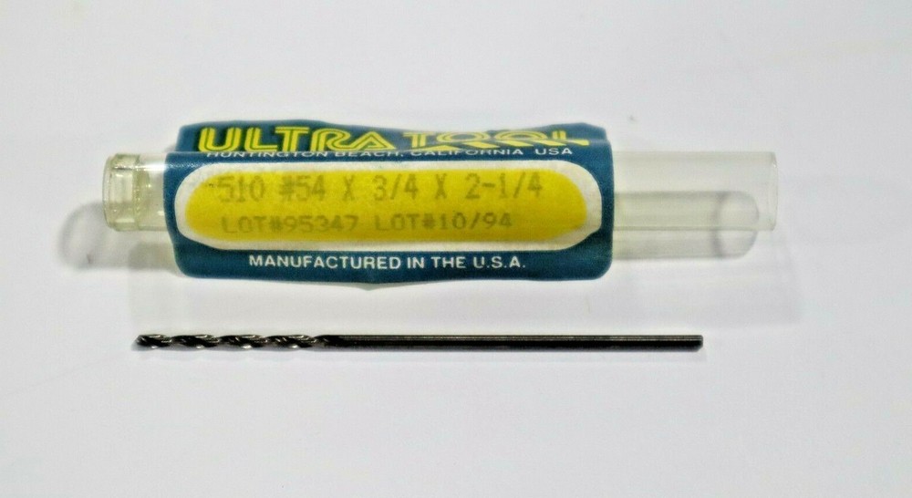 #54  CARBIDE DRILL, 2 FLUTE            B361