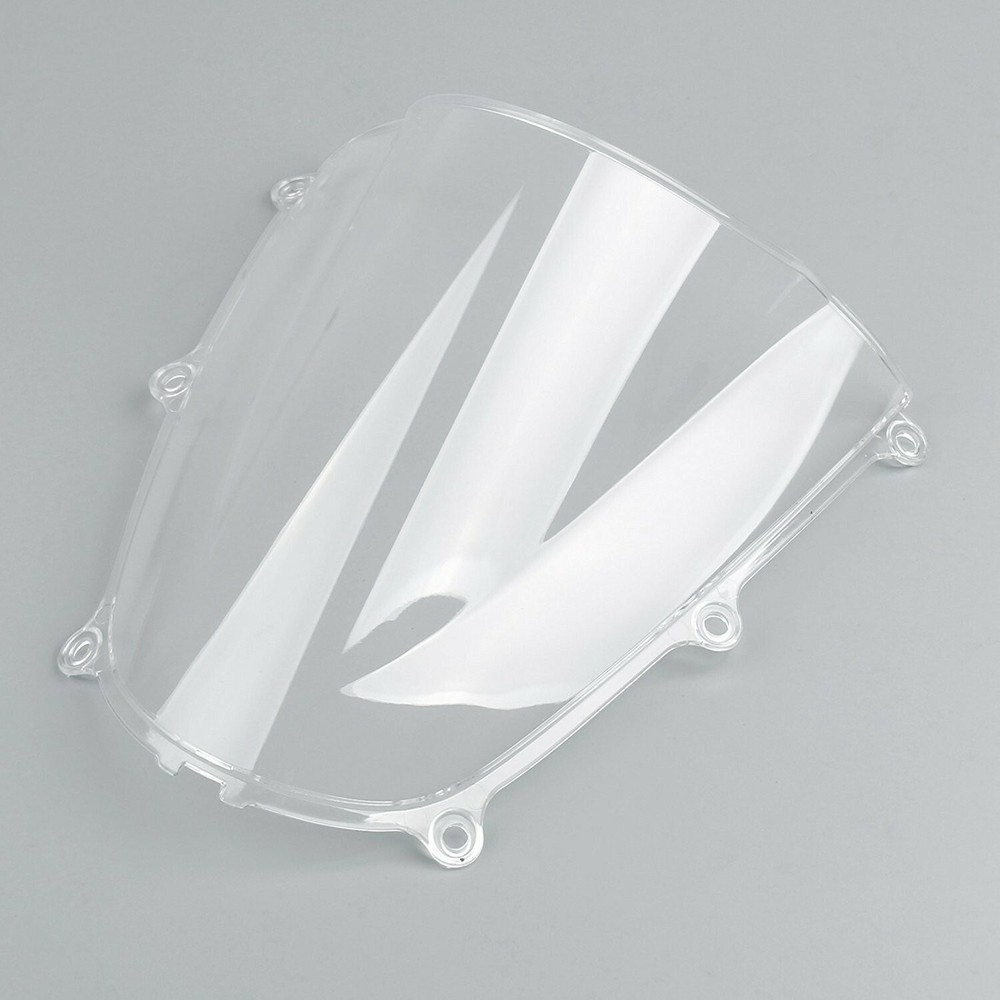 Clear Double Bubble Windshield Shield ABS For Honda CBR600RR 2005-2006