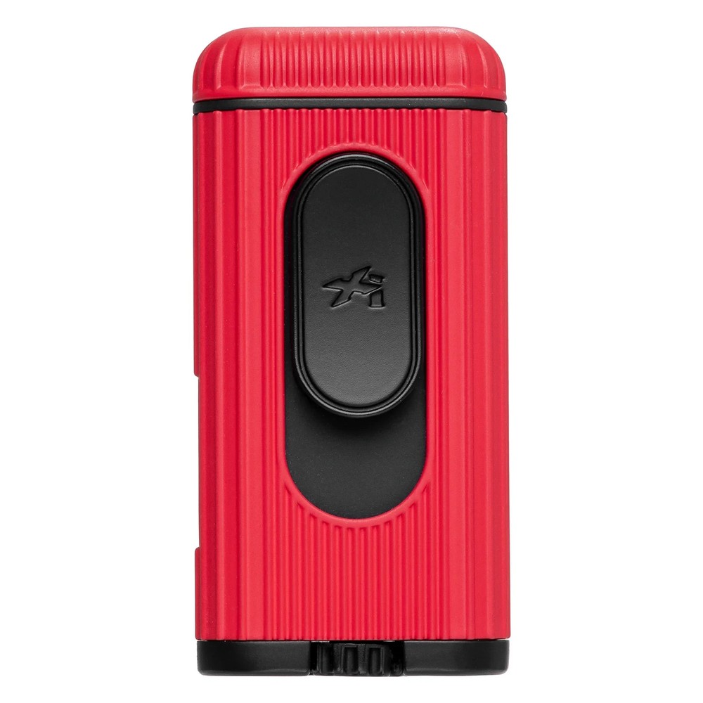 Limited Time Only - Xikar Hedron Cigar Lighter Red & Black