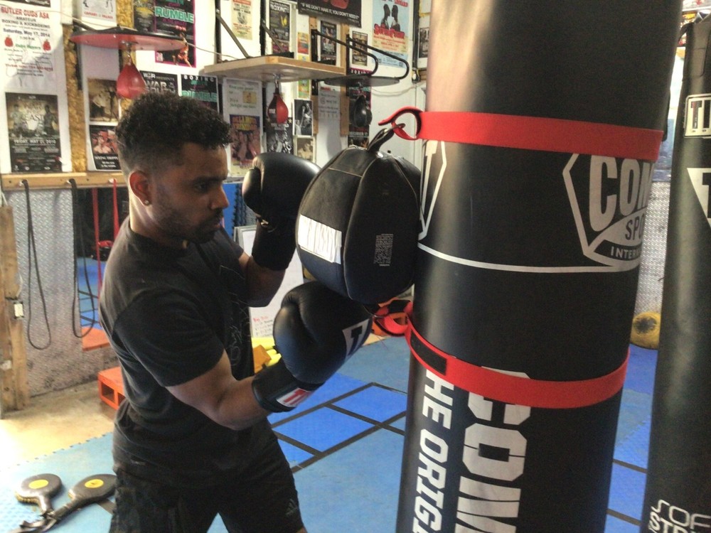 Heavy Punching bag, BOB Training straps set