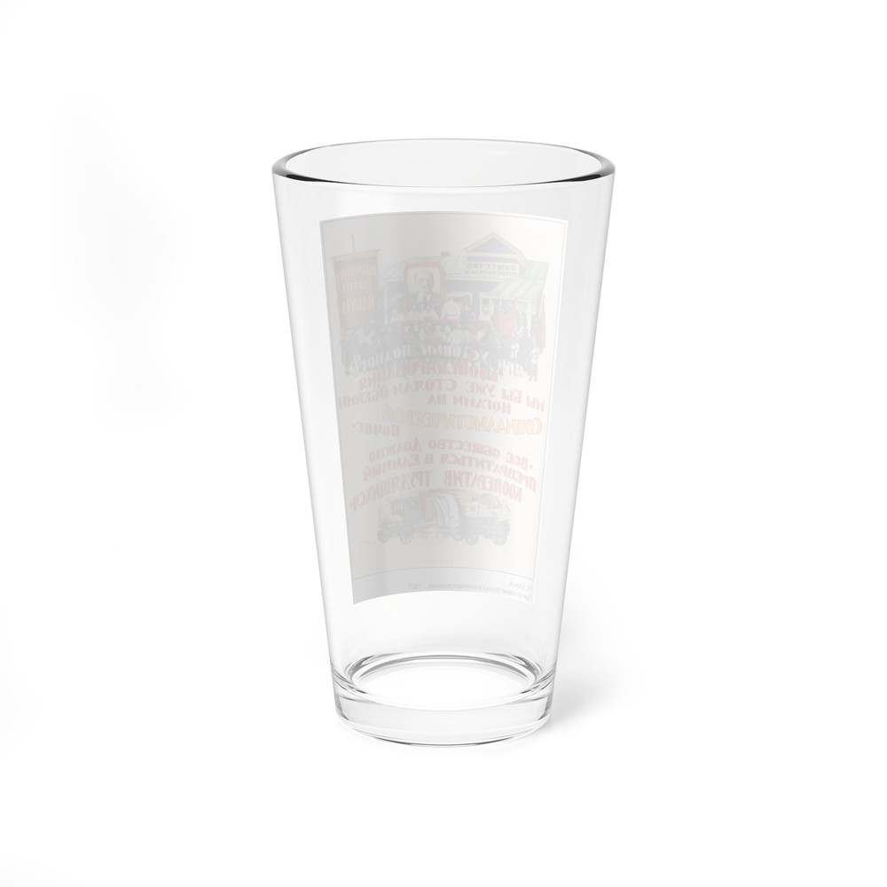 Soviet Era Poster 370 - Pint Glass 16oz