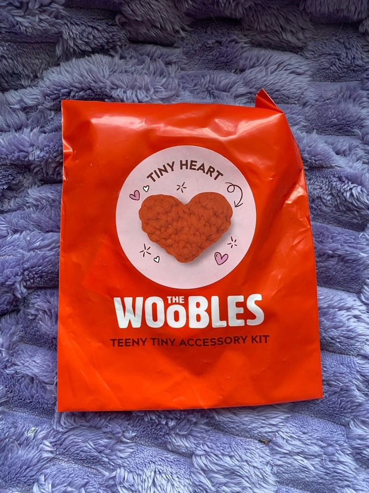 WOOBLE’s Teeny Tiny Accessory Kit - Tiny Heart NEW