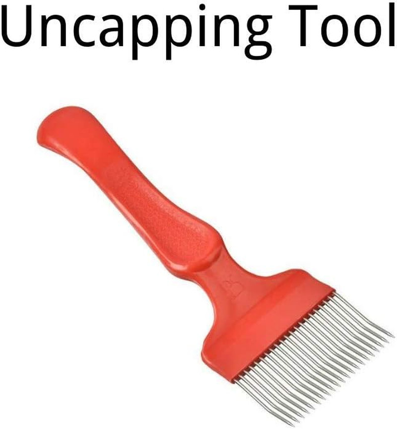 Bee Smoker Kit Beekeeping Supplies Hive Tool Frame Grip Uncapping Fork