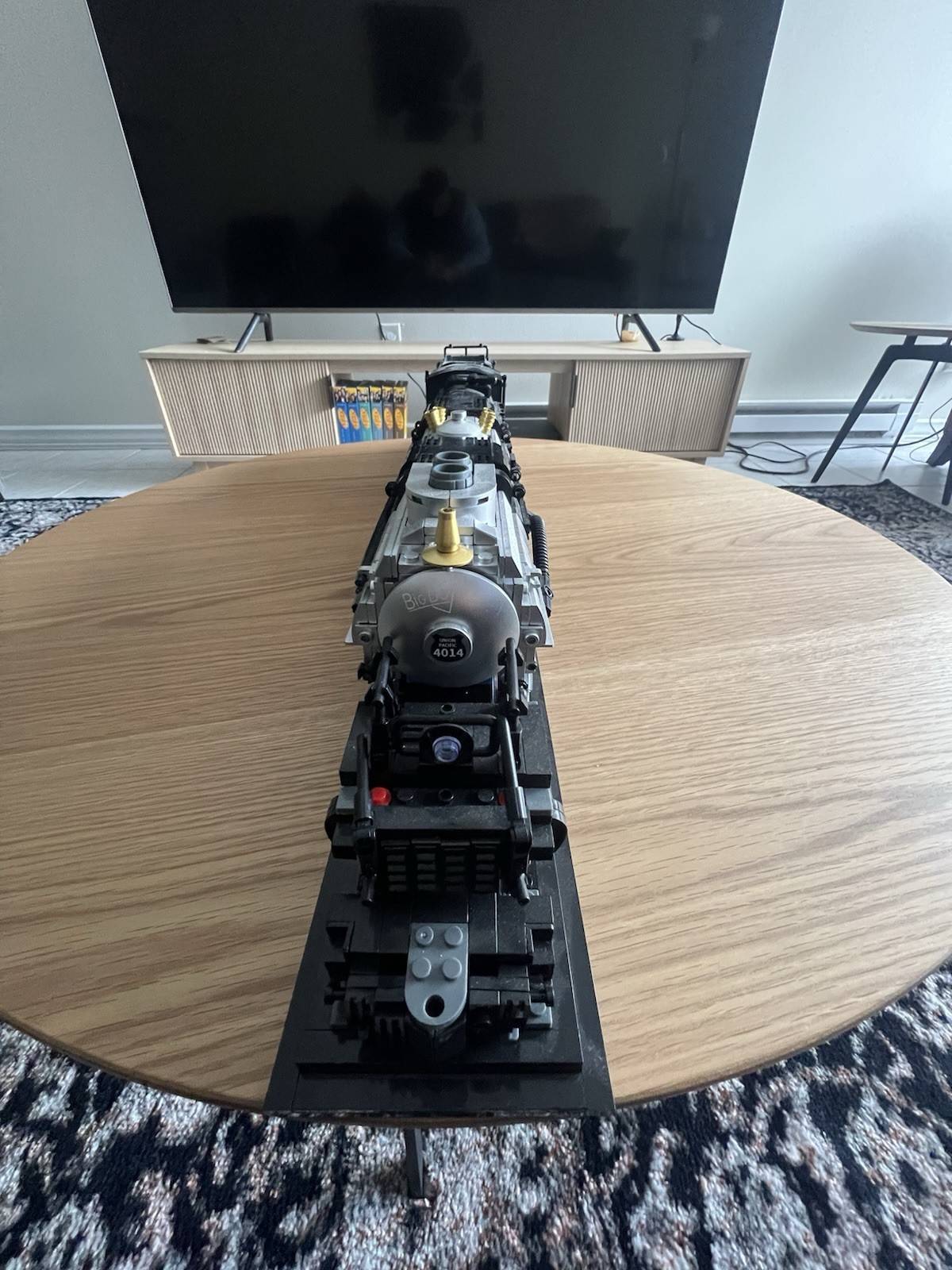 Nifeliz Big Boy Locomotive, Articulated Steam Locomotive Building Block Set