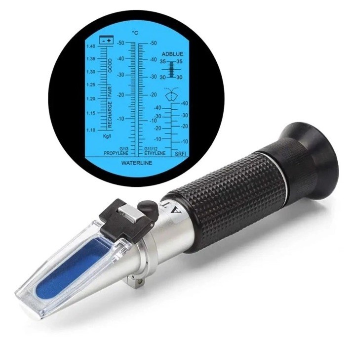 New Brix Wort Specific Gravity Refractometer 0~32% Fruit Beer Wine Sugar Tester