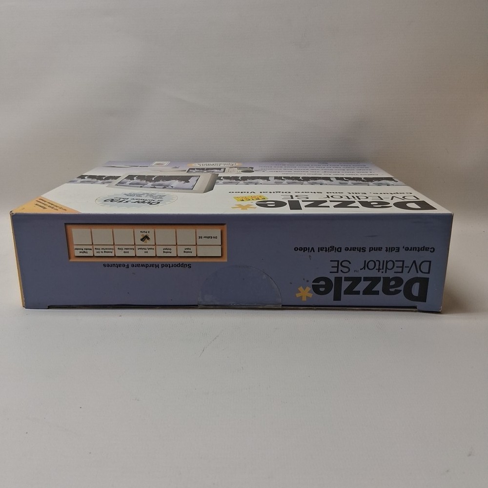 Dazzle DV-Editor SE Software For Digital Camcorders