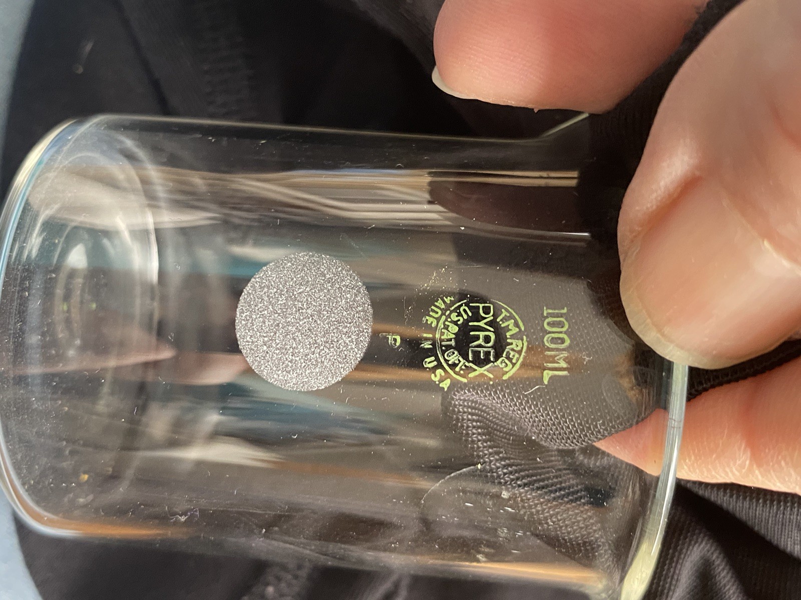 Lot of Vintage MCM Clear Glass Pyrex Low Form Beakers 100ml 150ML 250ML