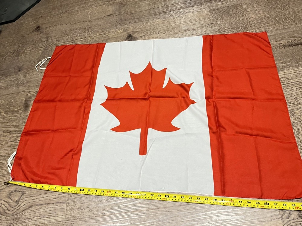 Canada Flag Printed Polyester 1m