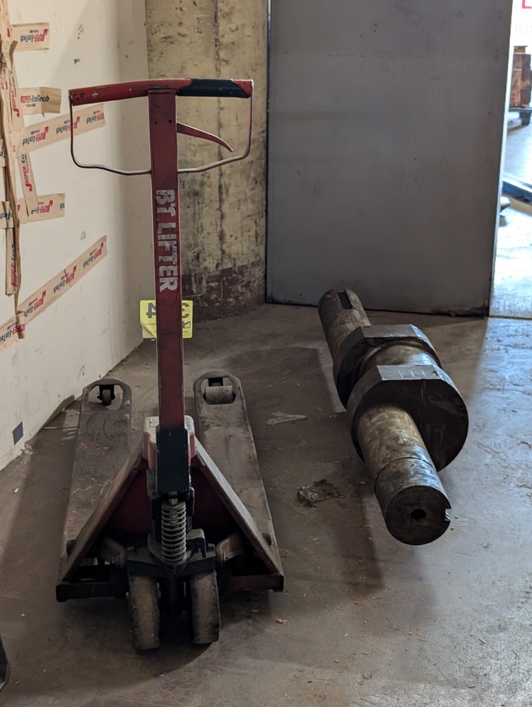 Minster Press replacement eccentric shaft, 66.5 inches long