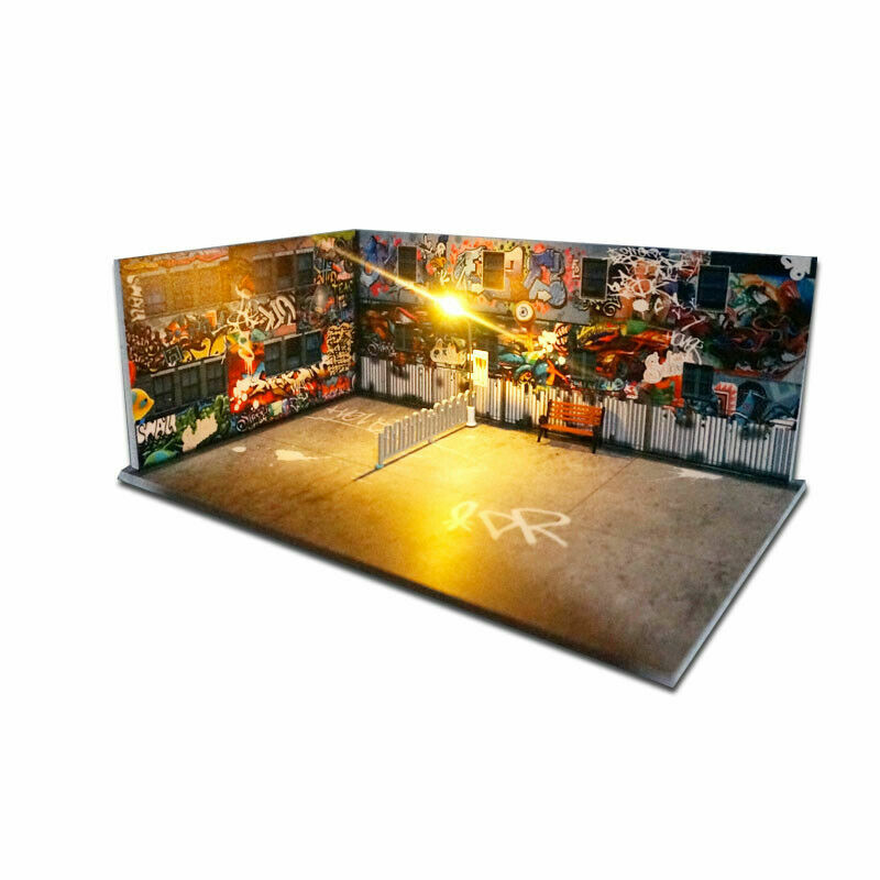 Model Car 1:64  Scene Model Car Parking Lot Background Display