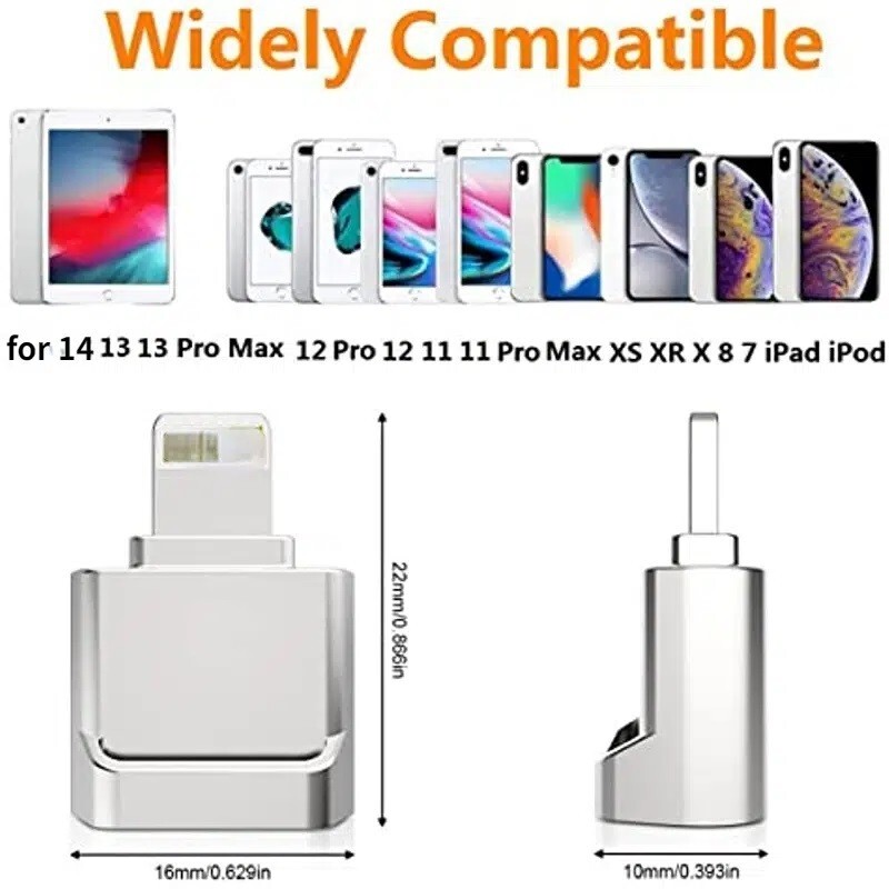 Micro SD Card Reader Converter Suitable For IPhone IPad,OTG To Micro SD/TF Card