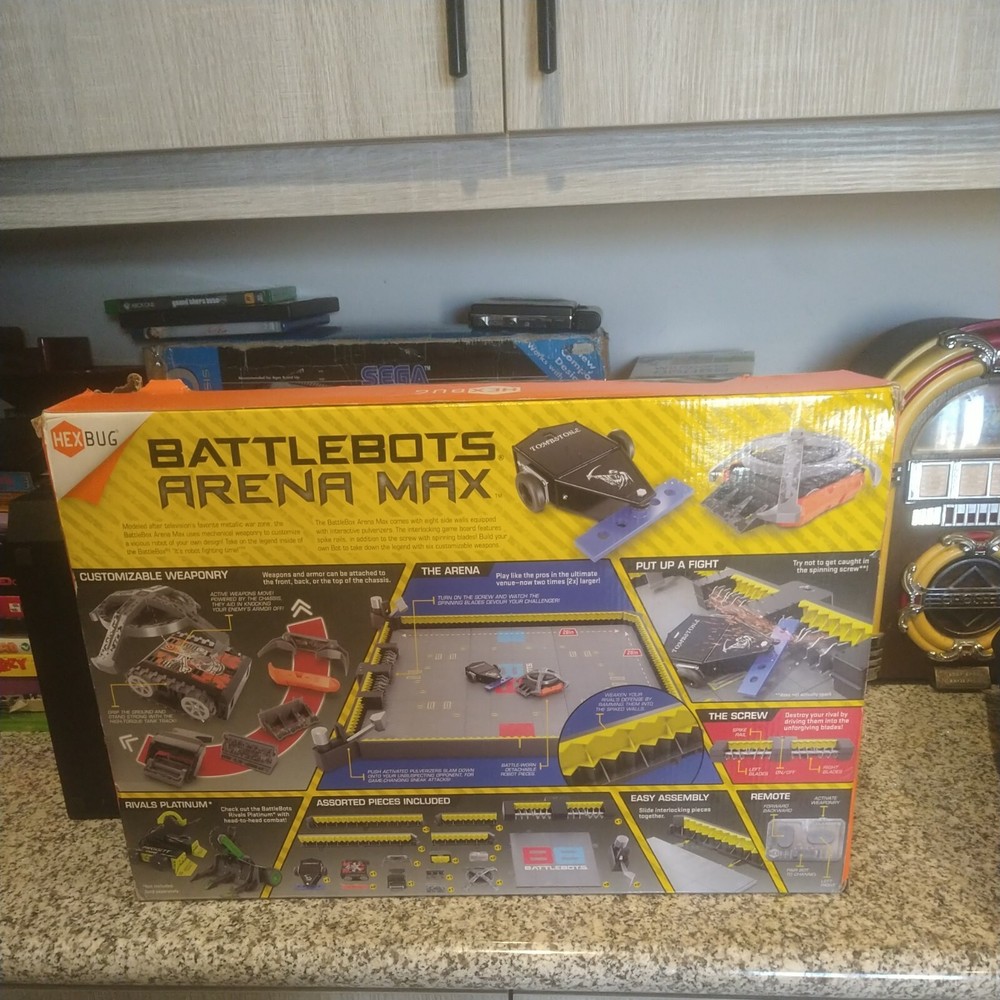 HEXBUG BattleBots Arena MAX NIB