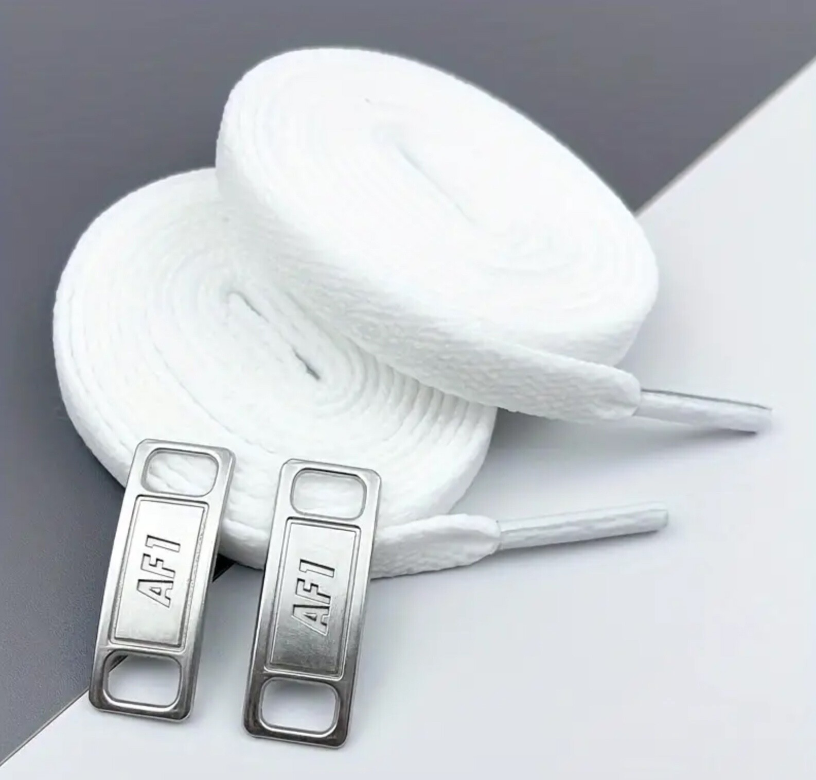 Air Force 1 Shoe Tag, New Premium Shoe Laces with AF1 Metal Tag