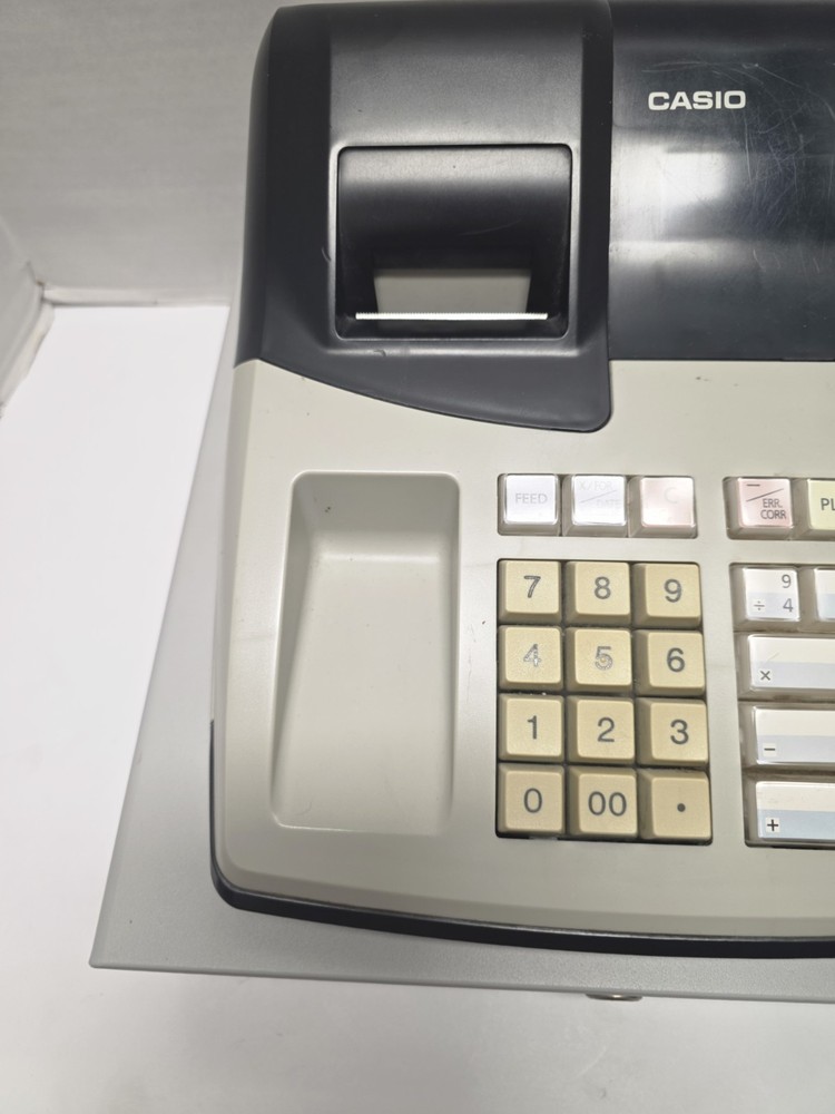 Casio PCR-260B Cash Register With One Key Only Minor Testing