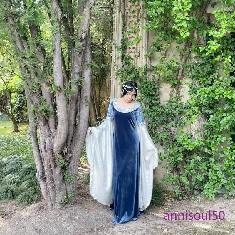 The Lord of The Rings Elf Princess COS Medieval Clothing Arwen Arwen Fairy Dress