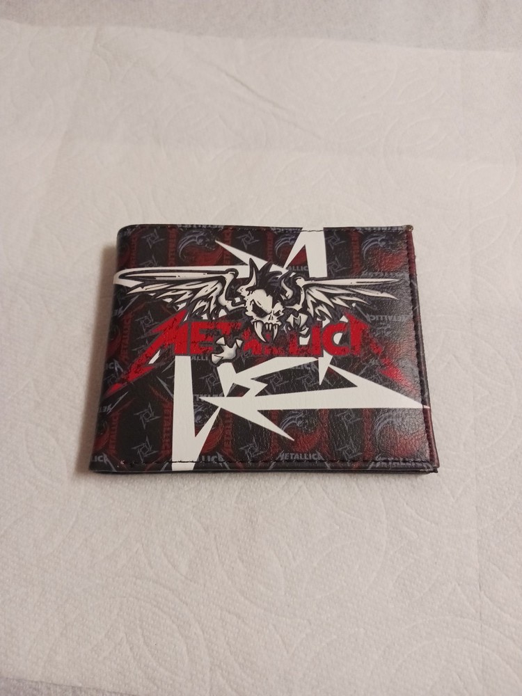 Metalica Print Bi-Fold Wallet
