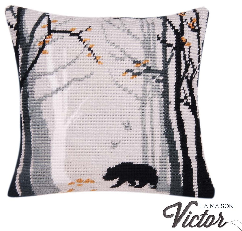 Vervaco® Bruno Pillow Cover Needlepoint Kit