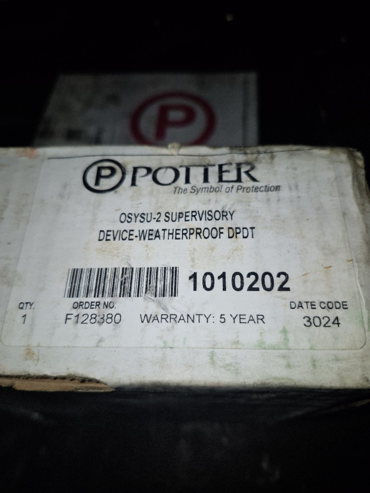 Potter OSYSU-2 Supervisory Double Switch - Same Day Shipping